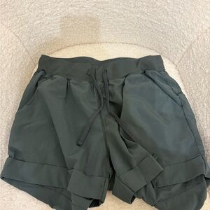 Z by Zella Dark Green Women's Athletic Drawstring Shorts